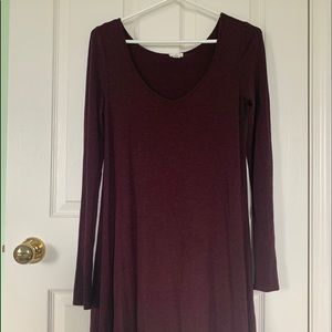 Garage long sleeve dress